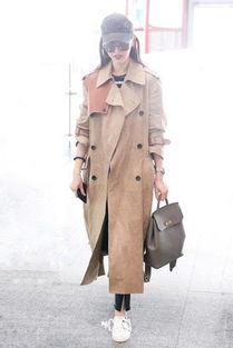 明星 风衣,明星演绎风衣魅力